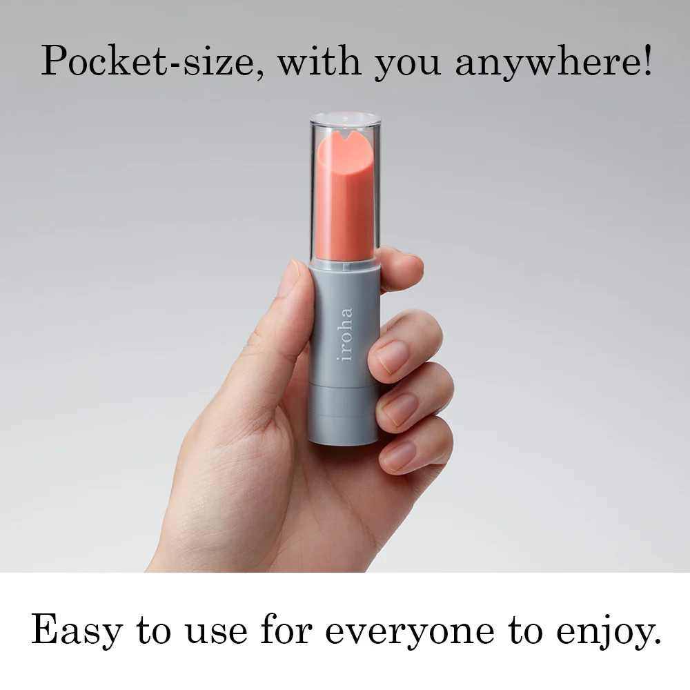 iroha stick - coral × gray - Image 4