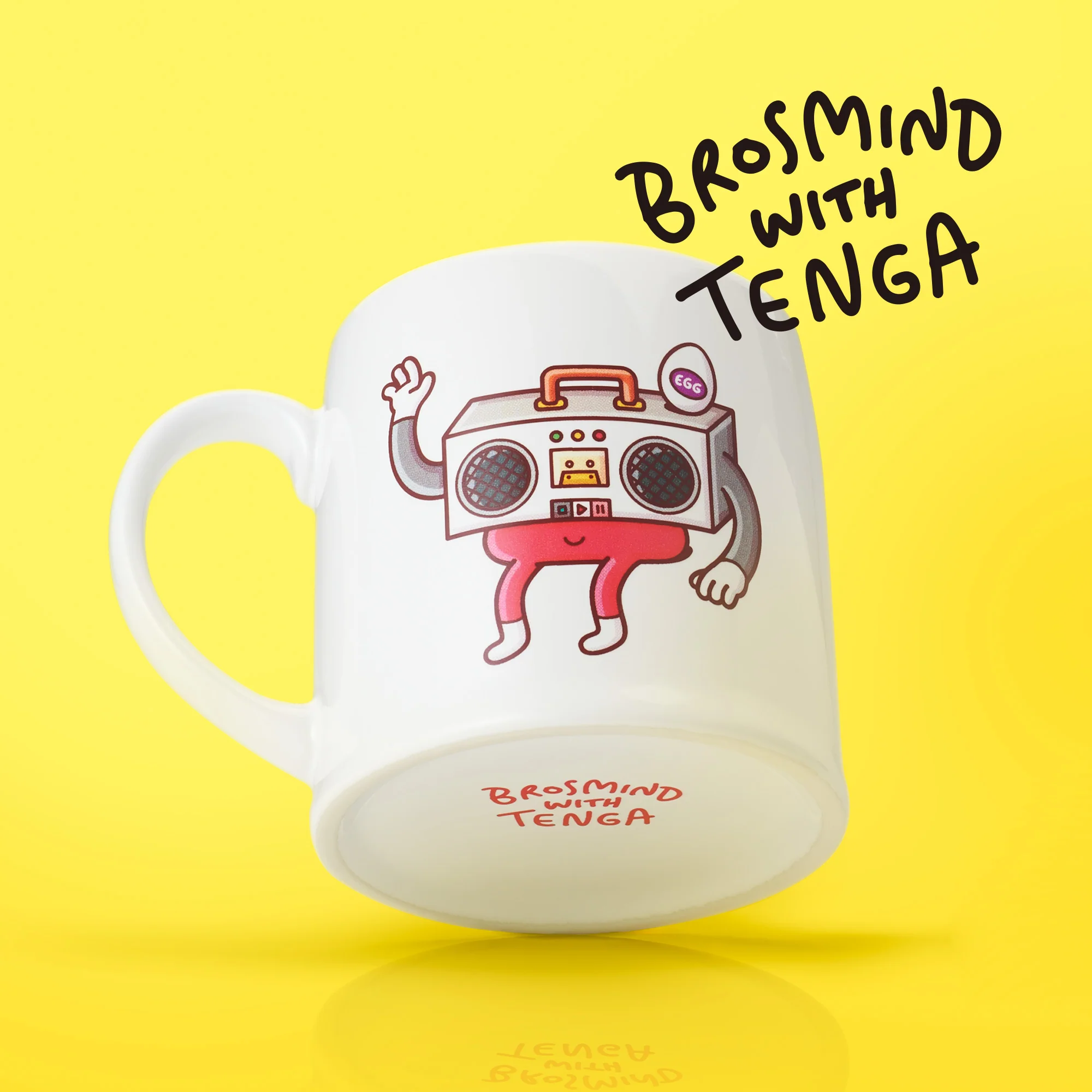 BROSMIND with TENGA ROBO Mug - Image 2