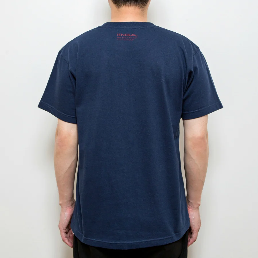 TENGA 20 CUPS T-Shirt [Navy Blue] - Image 4