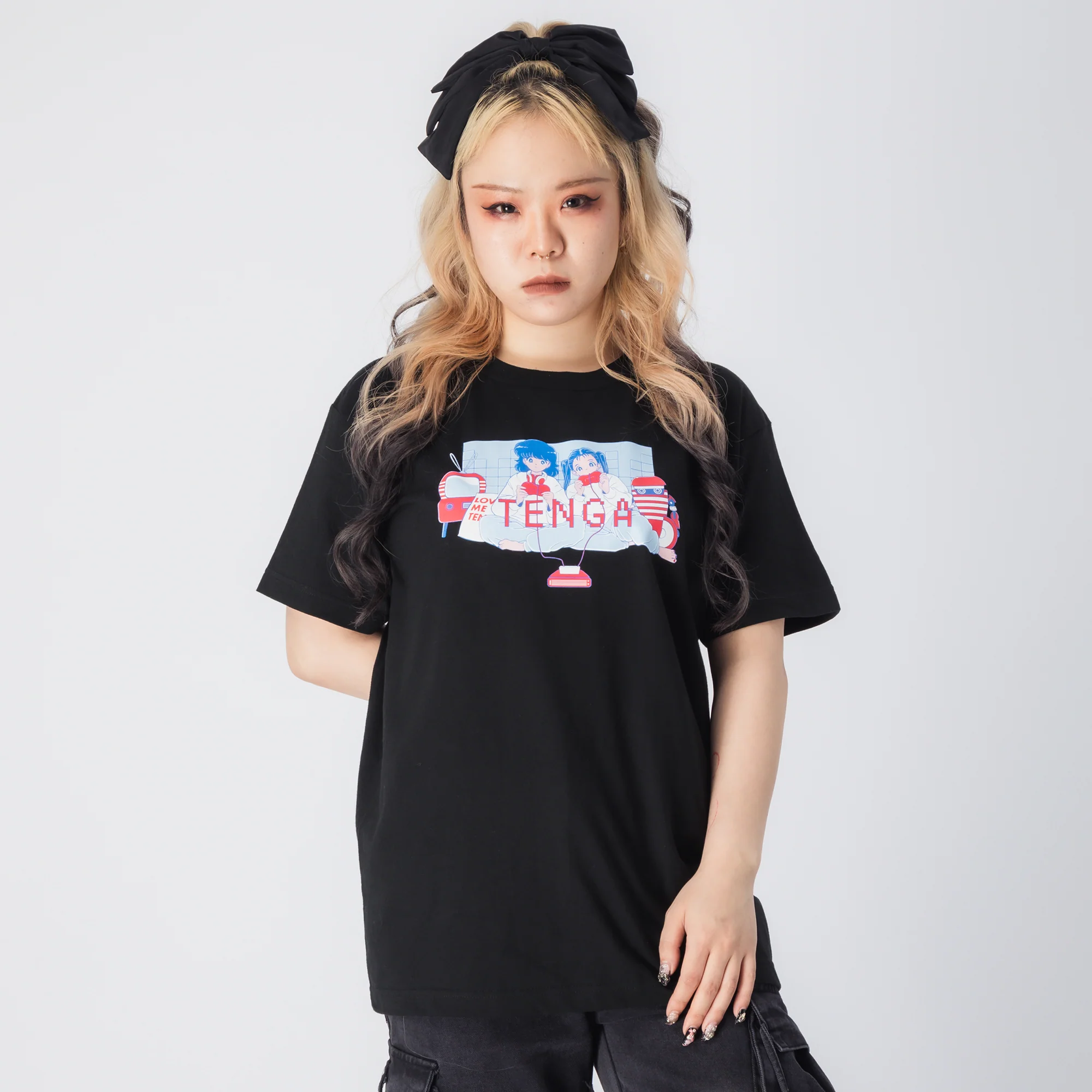TENGA x Bob a.k.a En-Chan PLAY GAME 01 T-Shirt - Image 12