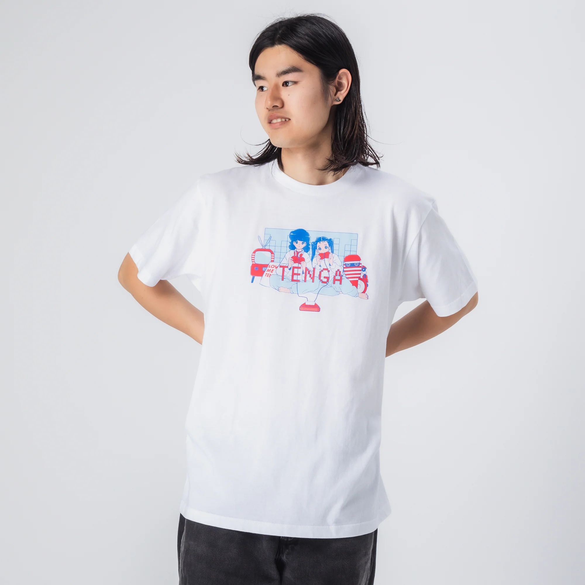 TENGA x Bob a.k.a En-Chan PLAY GAME 01 T-Shirt - Image 7